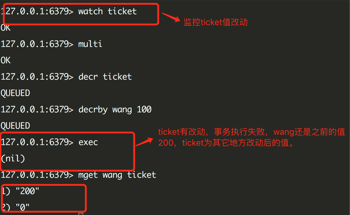 Redis事务 Redis事务